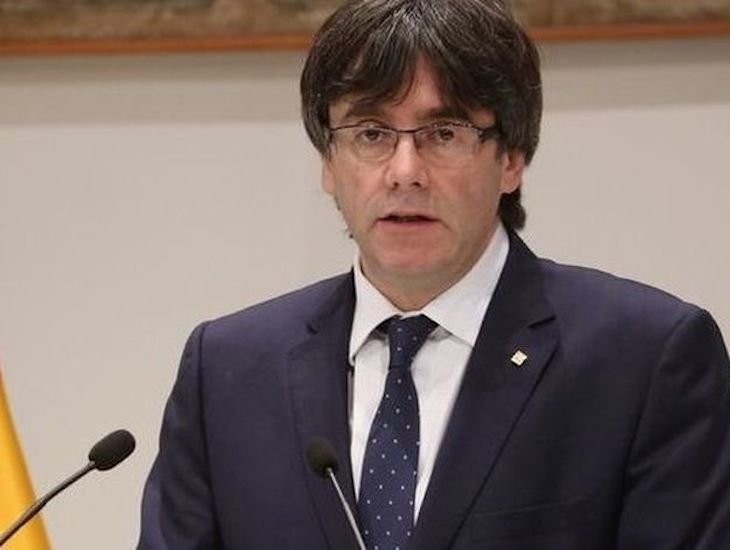 Carles Puigdemont, presidente de Cataluña. / Twitter.
