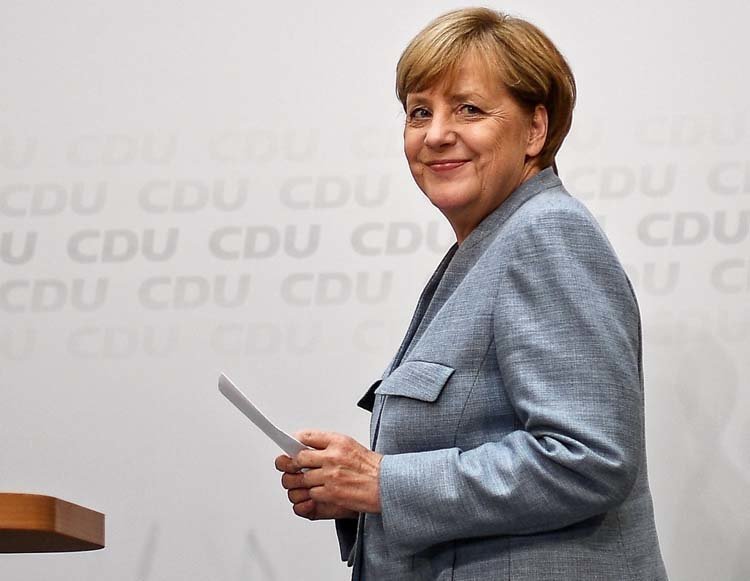 La canciller alemana y líder de la Unión Cristianodemócrata (CDU), Angela Merkel | Christian Bruna (efe)