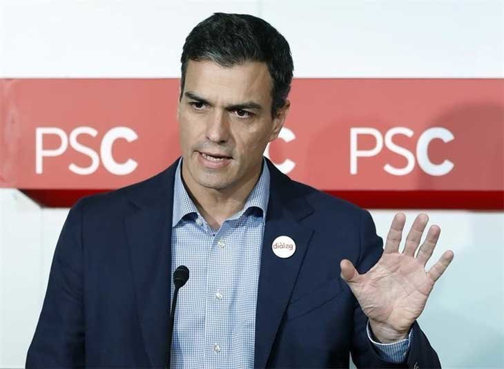 Pedro Sánchez, líder del PSOE./ RR SS