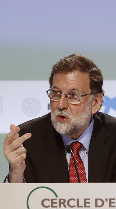 Rajoy estuvo en el Círculo de Economía catalán | andreu dalmau (efe)