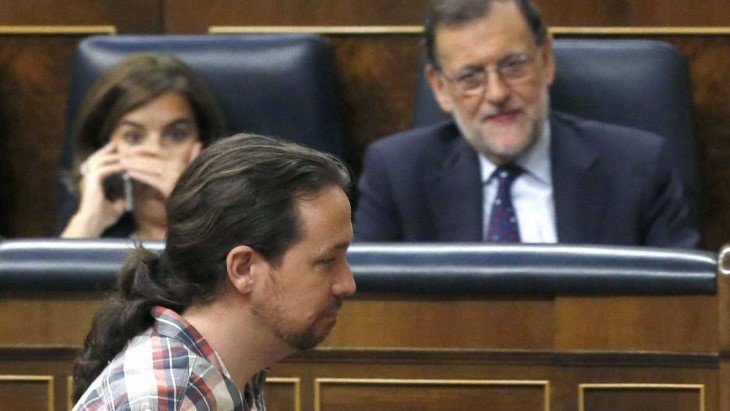 Pablo Iglesias y Mariano Rajoy. / RRSS