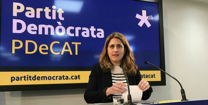 Marta Pascal, coordinadora de PDeCAT.