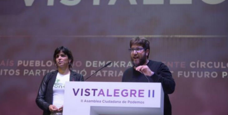 Teresa Rodríguez y Miguel Urbán. | Podemos